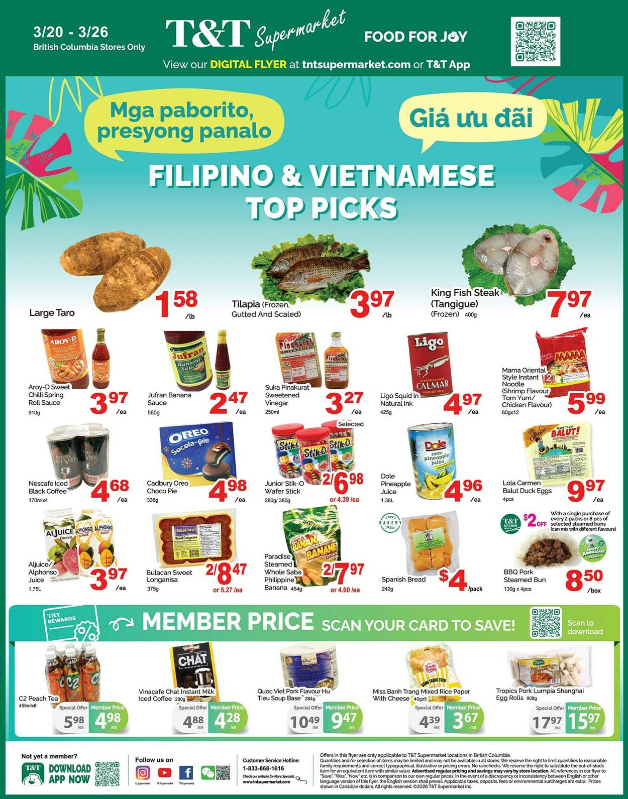 Flyer T&T Supermarket 20.03.2026 - 26.03.2026