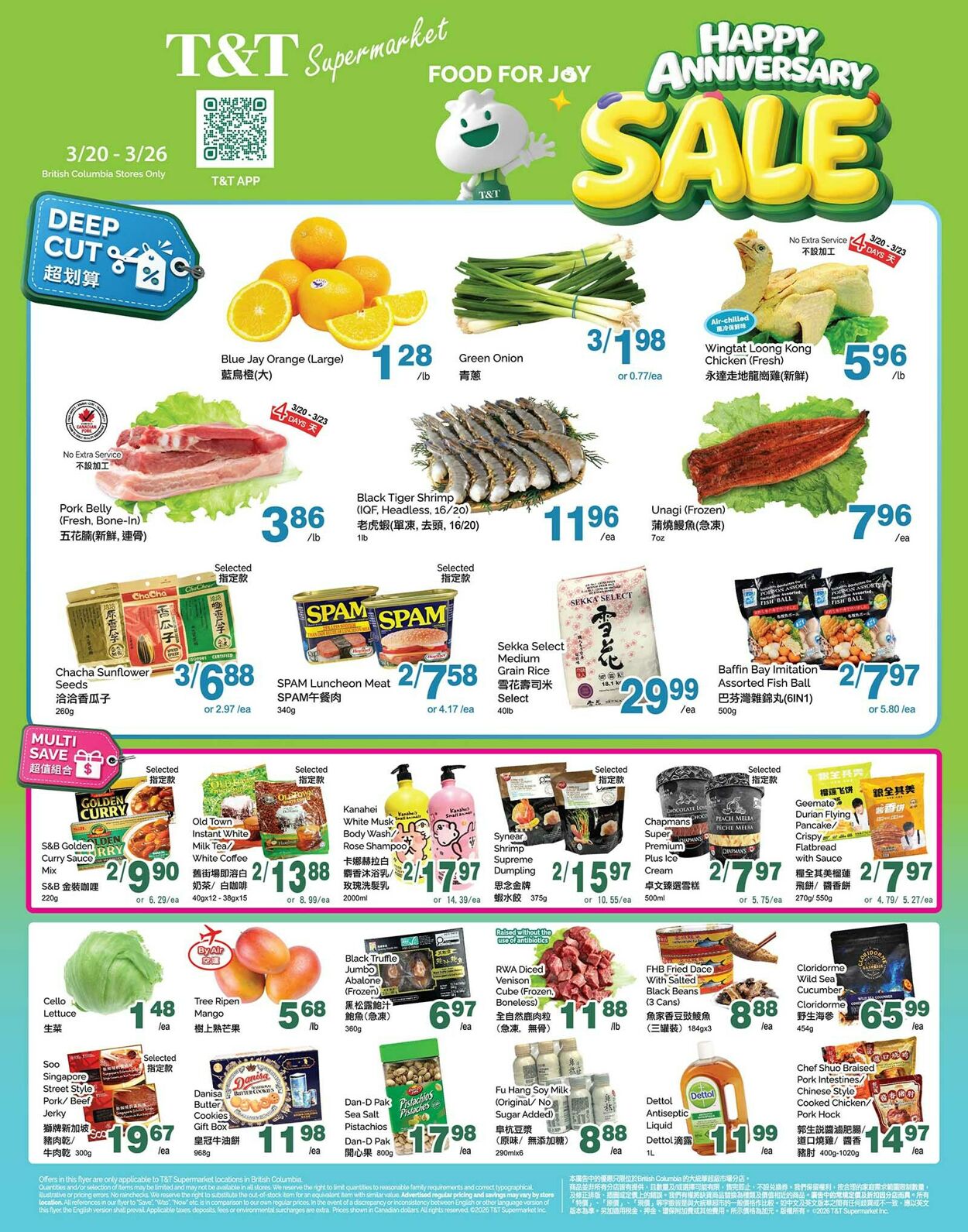 Flyer T&T Supermarket 20.03.2026 - 26.03.2026