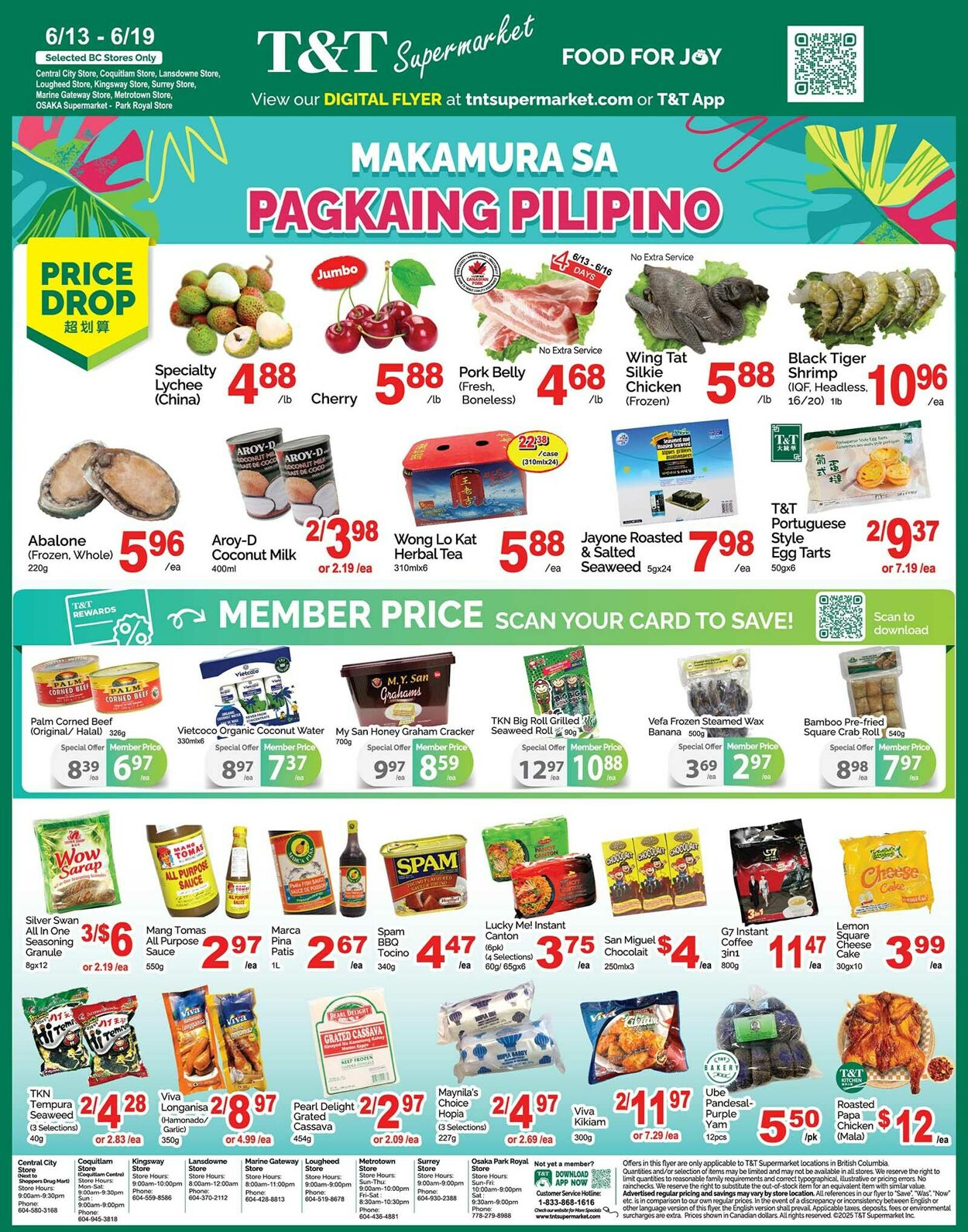 Flyer T&T Supermarket 13.06.2025 - 19.06.2025