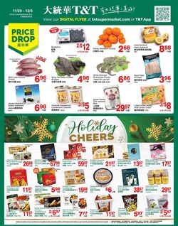 Flyer T&T Supermarket 29.11.2024 - 05.12.2024