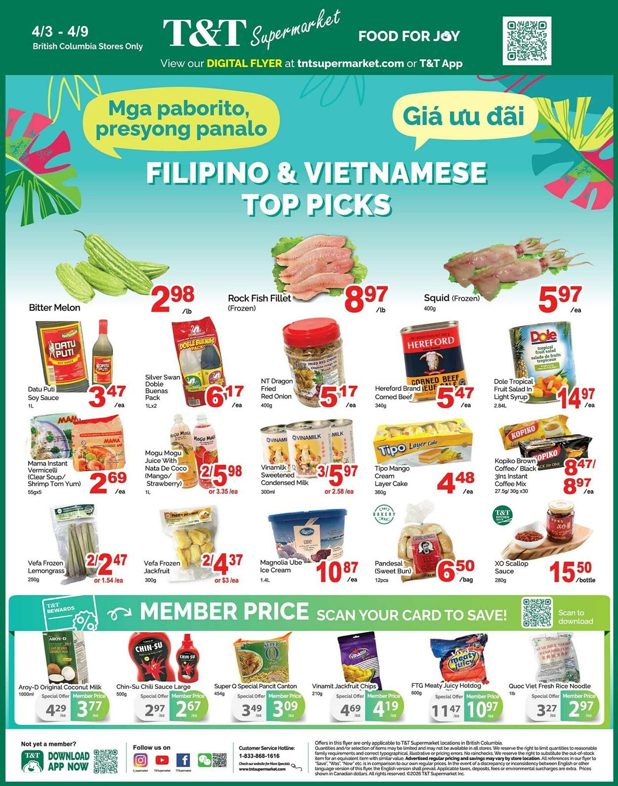 Flyer T&T Supermarket 03.04.2026 - 09.04.2026