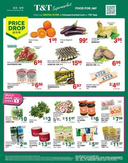 Flyer T&T Supermarket 09.04.2026 - 16.04.2026