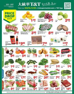 Flyer T&T Supermarket 26.08.2022 - 01.09.2022