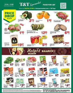 Flyer T&T Supermarket 14.11.2025 - 20.11.2025