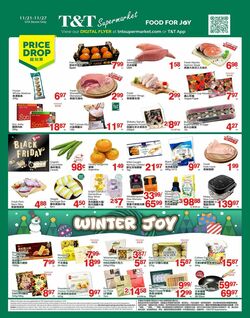 Flyer T&T Supermarket 21.11.2025 - 27.11.2025