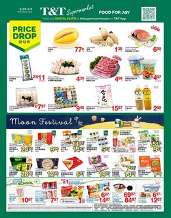 Flyer T&T Supermarket 29.08.2025 - 04.09.2025
