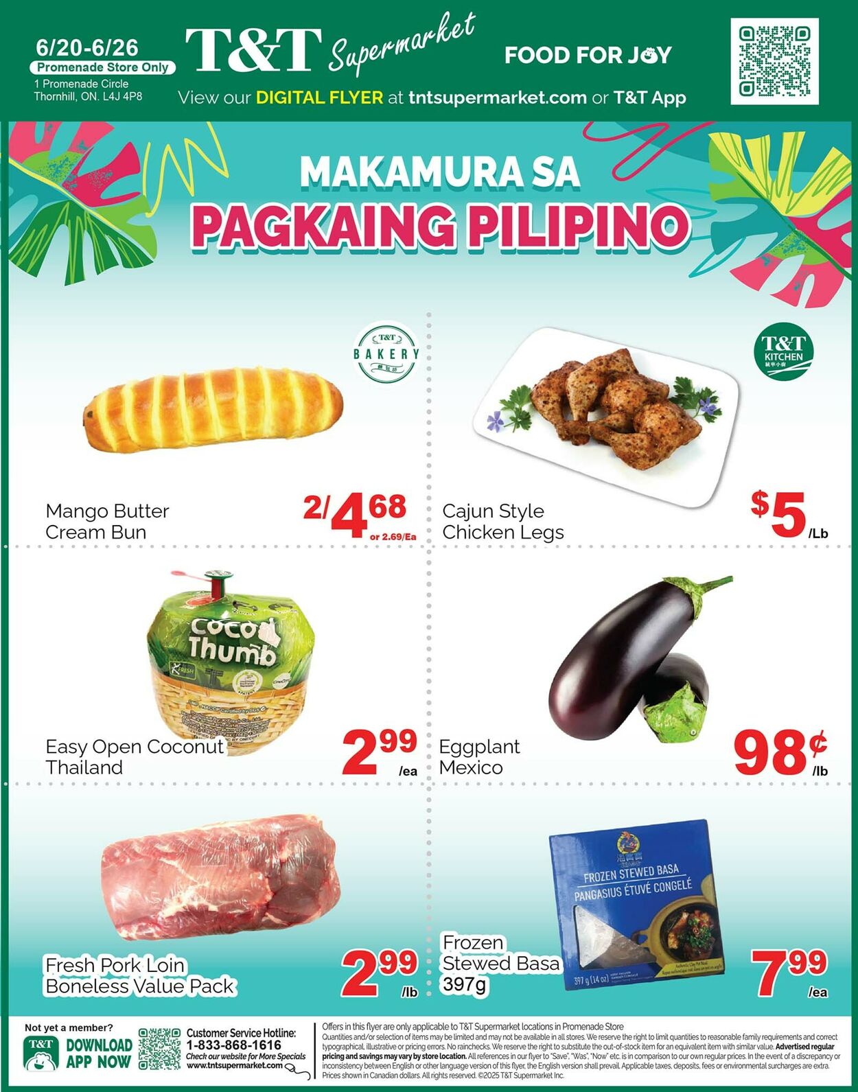 Flyer T&T Supermarket 20.06.2025 - 26.06.2025