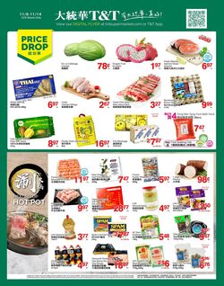 Flyer T&T Supermarket 08.11.2024 - 14.11.2024