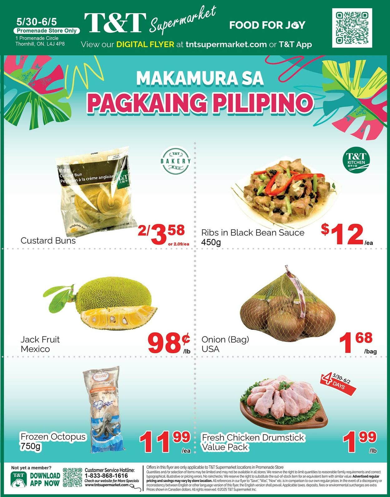 Flyer T&T Supermarket 30.05.2025 - 05.06.2025