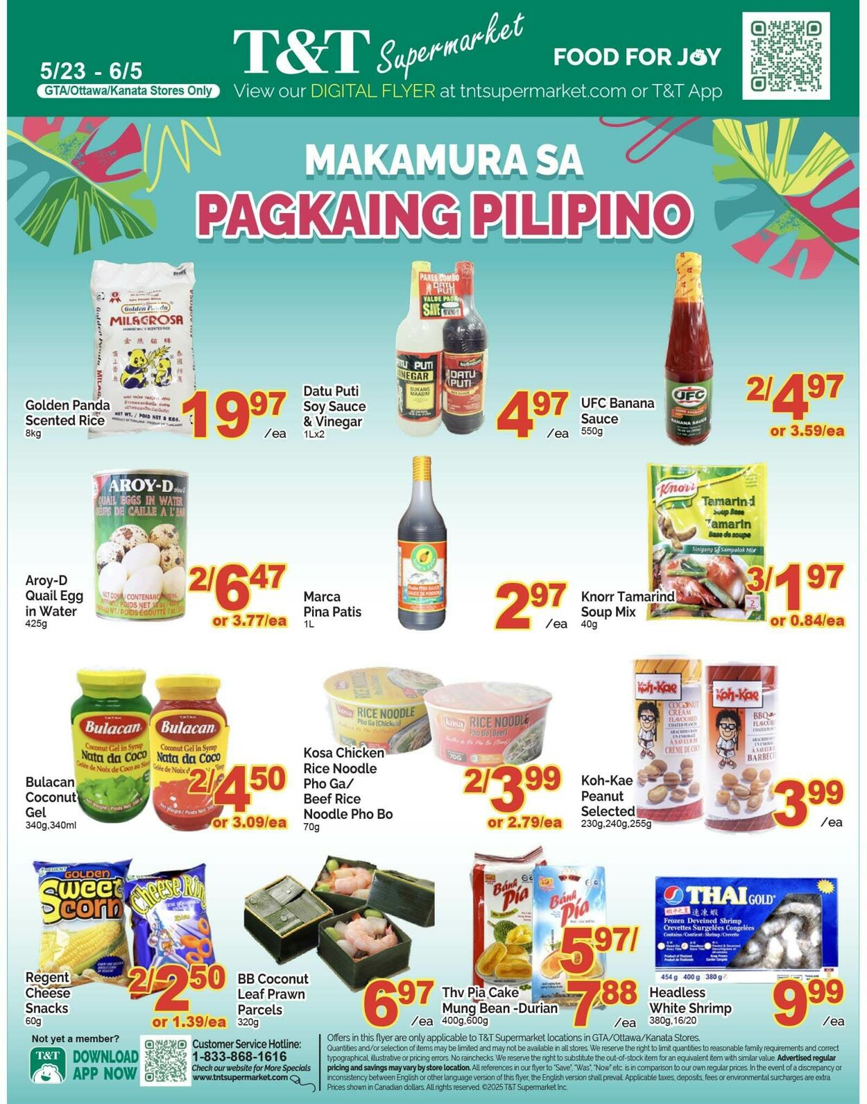 Flyer T&T Supermarket 30.05.2025 - 05.06.2025