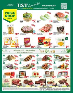 Flyer T&T Supermarket 30.05.2025 - 05.06.2025