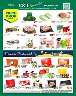 Flyer T&T Supermarket 19.09.2025 - 25.09.2025