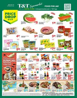 Flyer T&T Supermarket 08.08.2025 - 14.08.2025