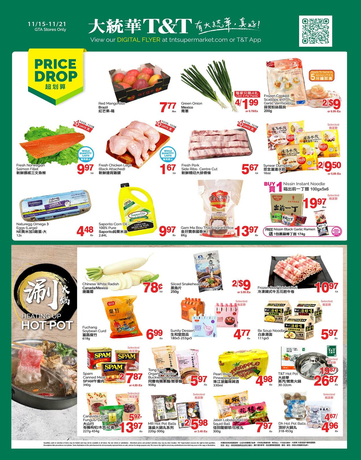 Flyer T&T Supermarket 15.11.2024 - 21.11.2024