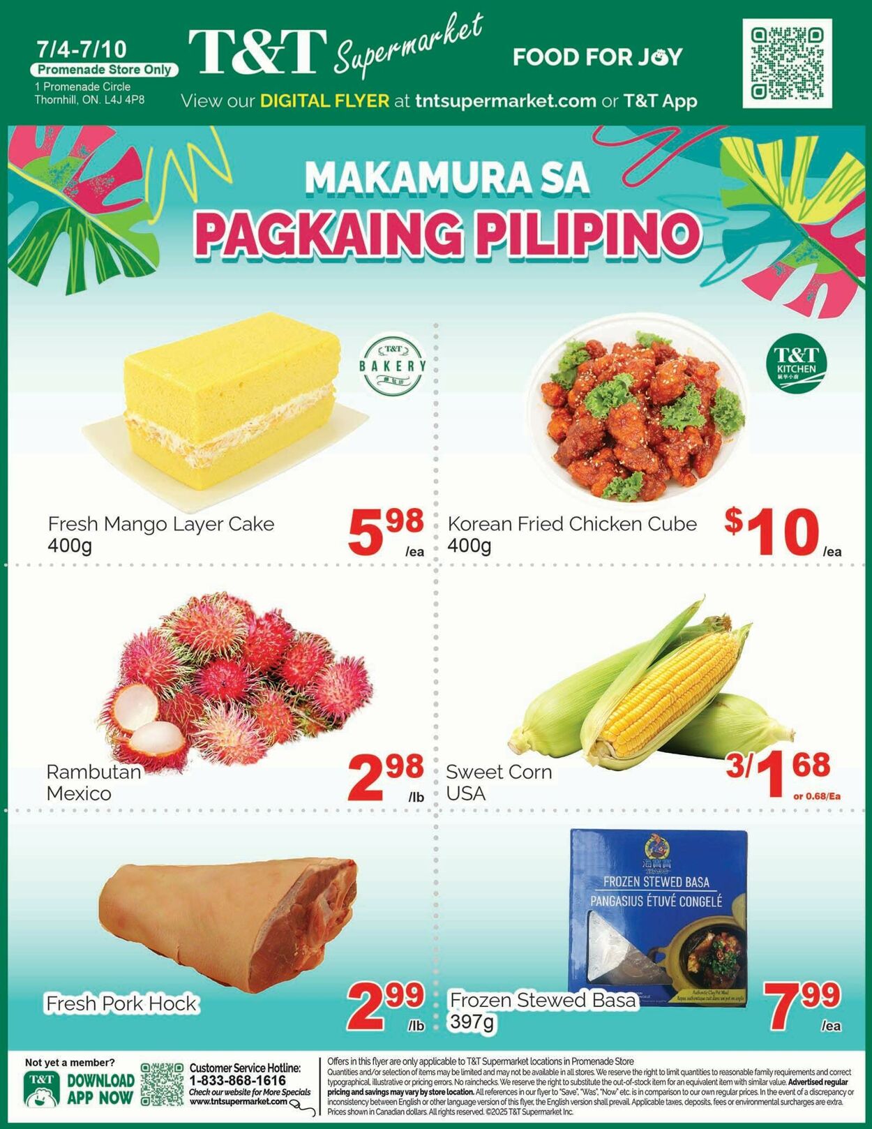 Flyer T&T Supermarket 04.07.2025 - 10.07.2025