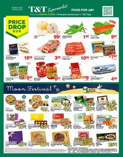 Flyer T&T Supermarket 26.09.2025 - 02.10.2025
