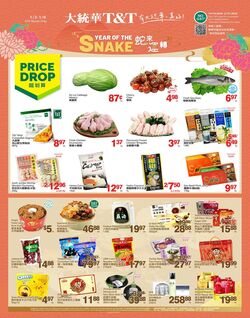 Flyer T&T Supermarket 03.01.2025 - 09.01.2025