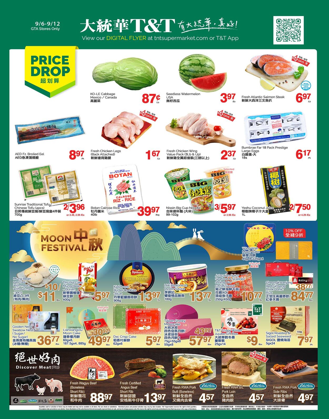 Flyer T&T Supermarket 06.09.2024 - 12.09.2024