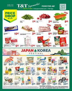 Flyer T&T Supermarket 25.07.2025 - 31.07.2025