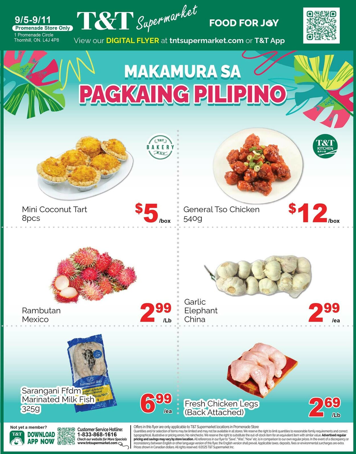 Flyer T&T Supermarket 05.09.2025 - 11.09.2025