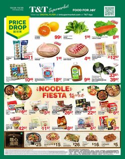 Flyer T&T Supermarket 24.10.2025 - 30.10.2025