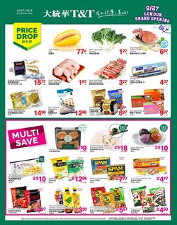 Flyer T&T Supermarket 04.10.2024 - 10.10.2024