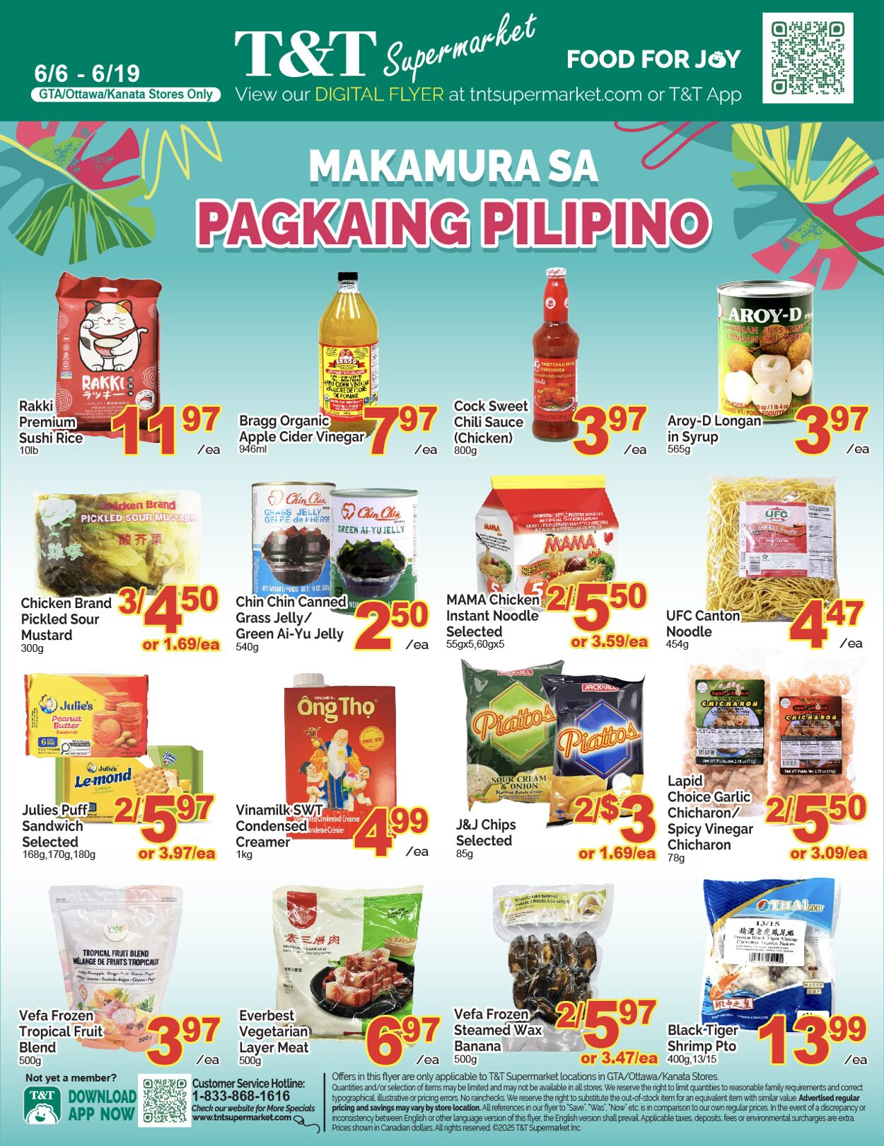 Flyer T&T Supermarket 06.06.2025 - 12.06.2025