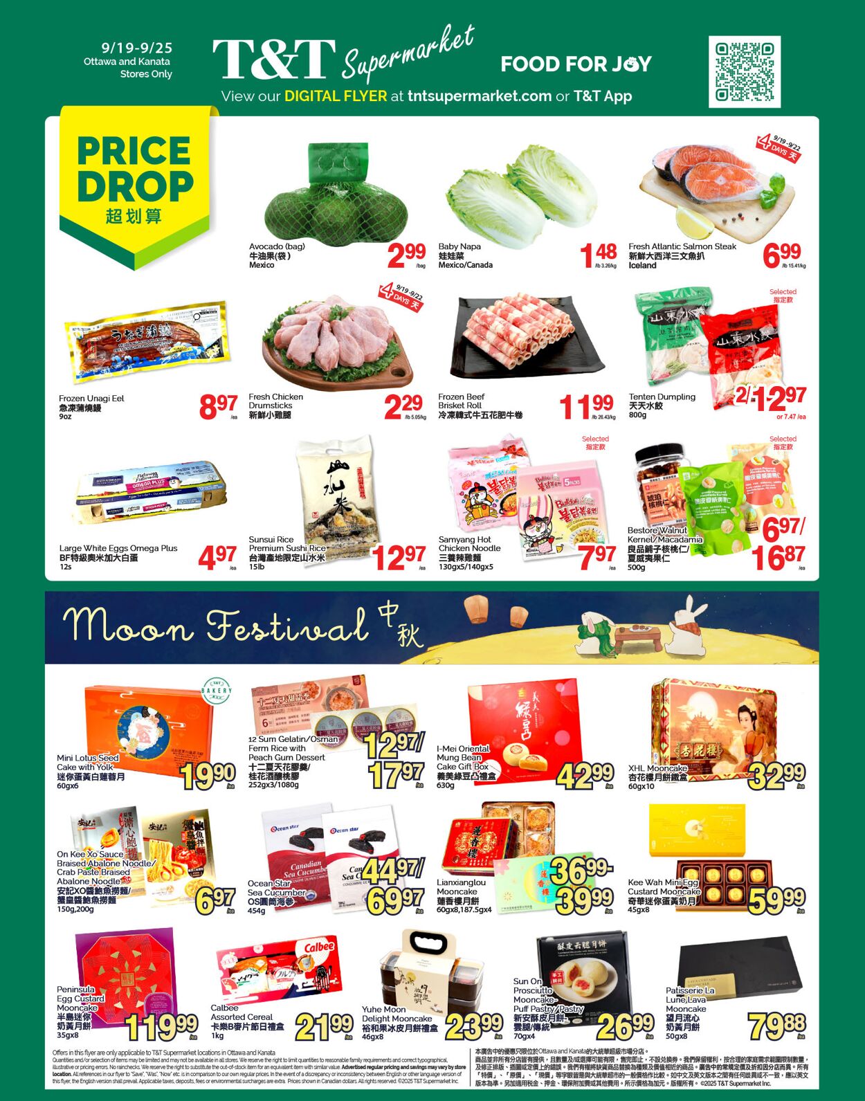 Flyer T&T Supermarket 19.09.2025 - 25.09.2025