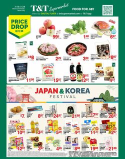 Flyer T&T Supermarket 18.07.2025 - 24.07.2025