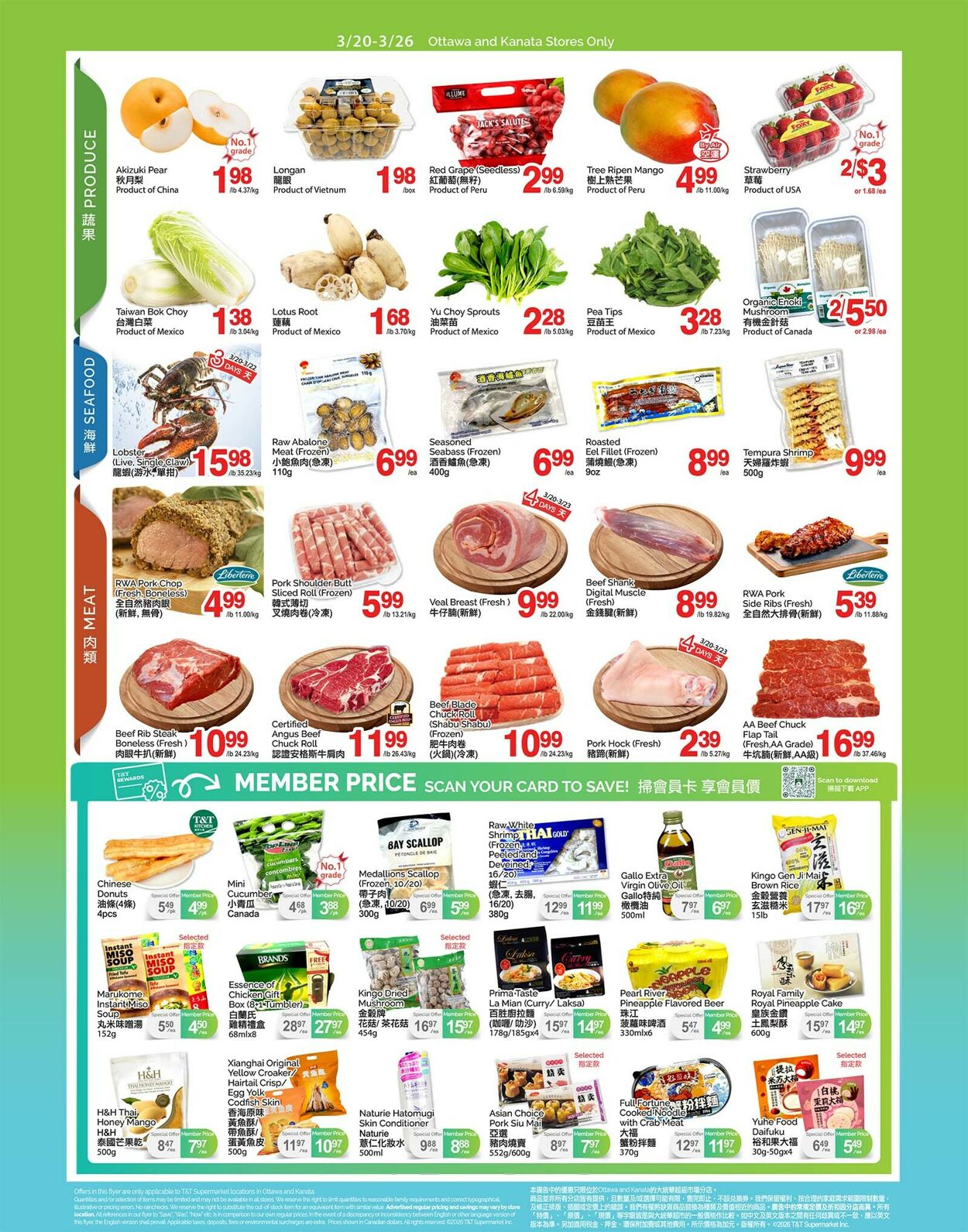 Flyer T&T Supermarket 20.03.2026 - 26.03.2026