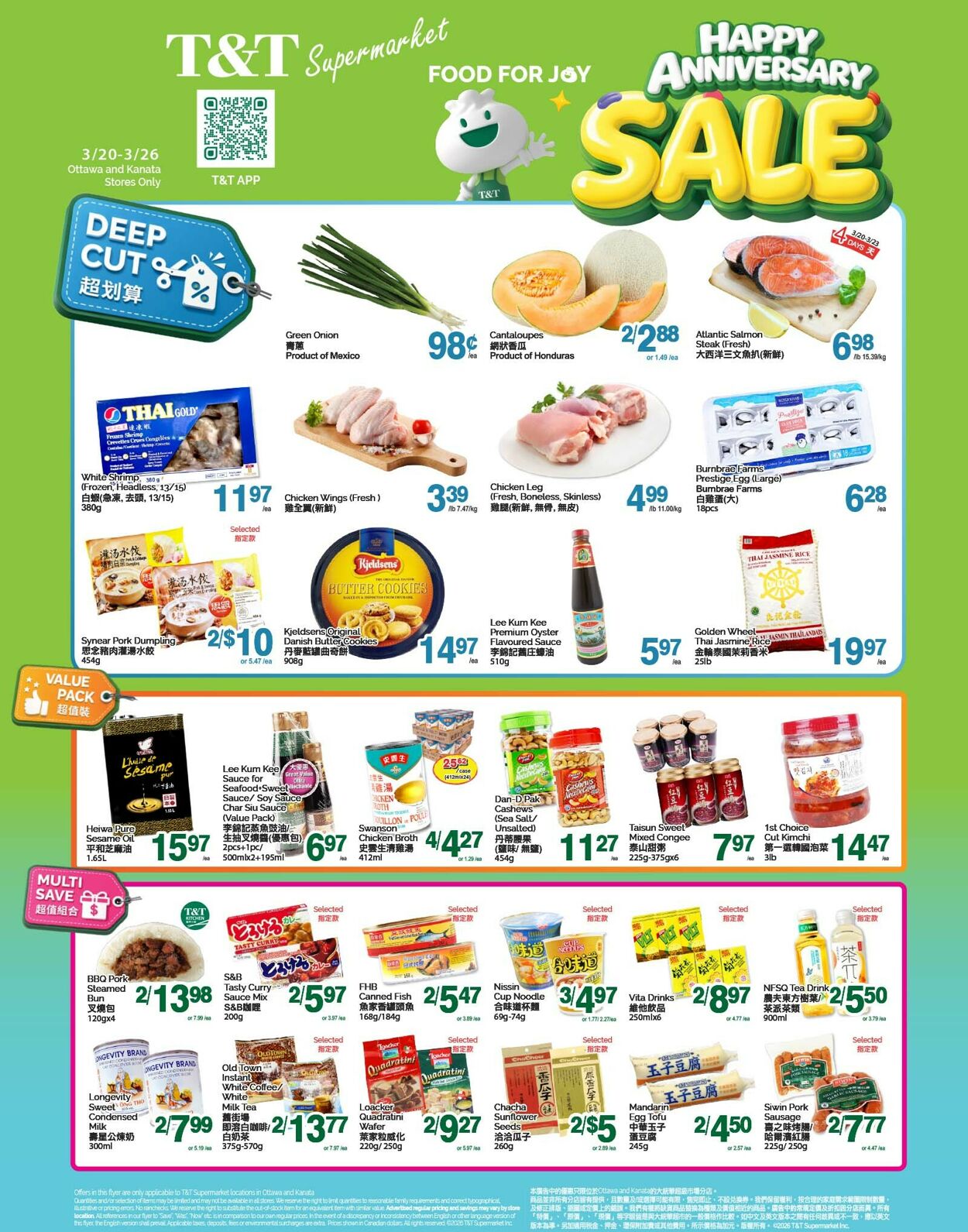 Flyer T&T Supermarket 20.03.2026 - 26.03.2026
