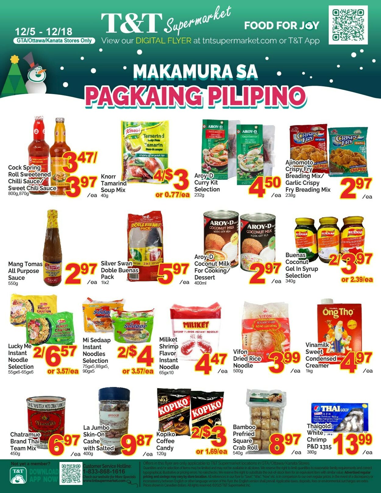 Flyer T&T Supermarket 05.12.2025 - 11.12.2025