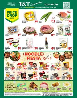 Flyer T&T Supermarket 31.10.2025 - 06.11.2025