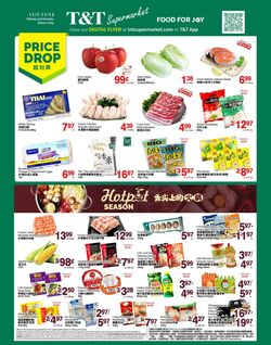 Flyer T&T Supermarket 07.11.2025 - 13.11.2025