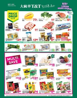 Flyer T&T Supermarket 09.09.2022 - 15.09.2022