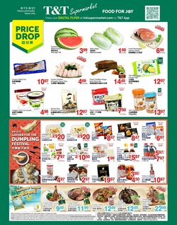 Flyer T&T Supermarket 15.08.2025 - 21.08.2025