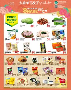 Flyer T&T Supermarket 03.01.2025 - 09.01.2025