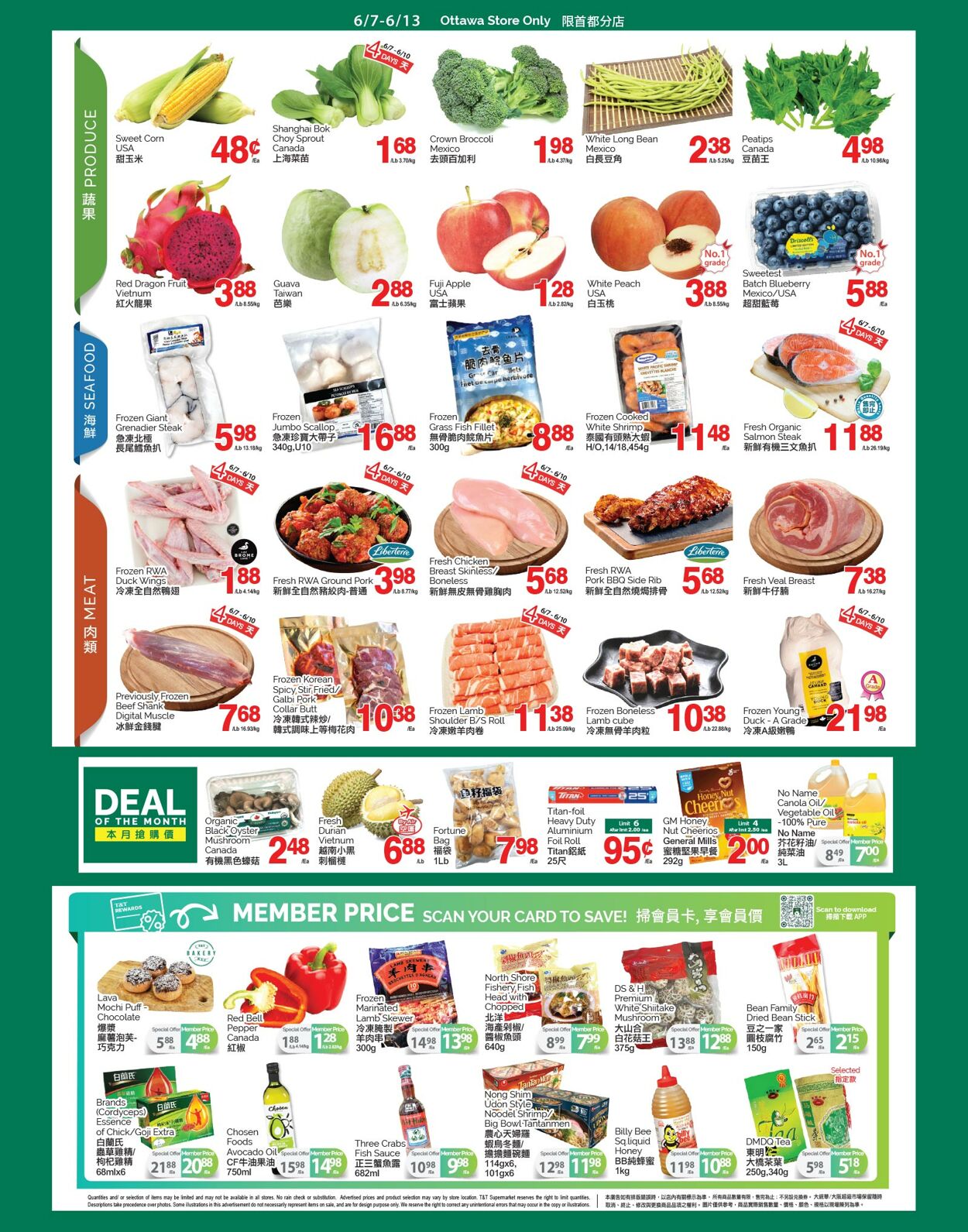 Flyer T&T Supermarket 07.06.2024 - 13.06.2024