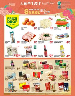 Flyer T&T Supermarket 27.12.2024 - 02.01.2025