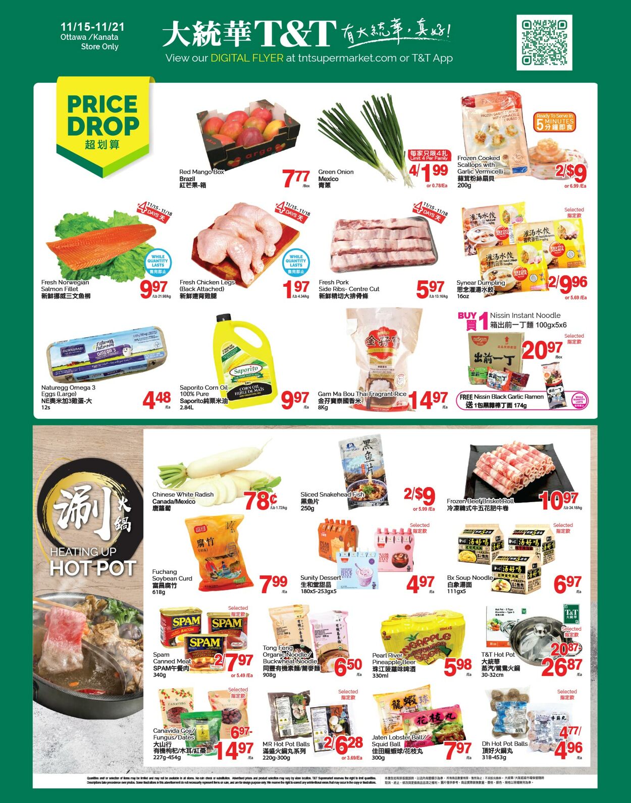 Flyer T&T Supermarket 15.11.2024 - 21.11.2024