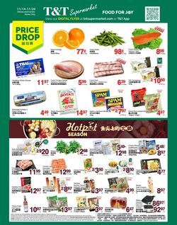 Flyer T&T Supermarket 14.11.2025 - 20.11.2025