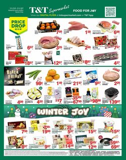 Flyer T&T Supermarket 21.11.2025 - 27.11.2025