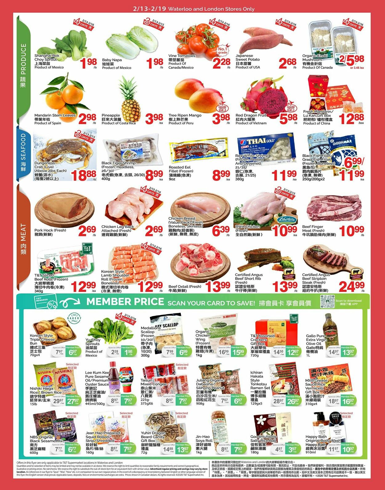 Flyer T&T Supermarket 13.02.2026 - 19.02.2026