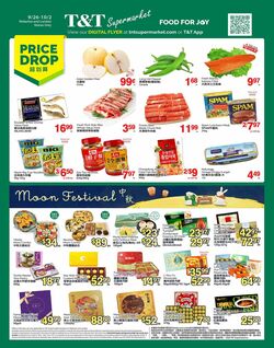 Flyer T&T Supermarket 26.09.2025 - 02.10.2025