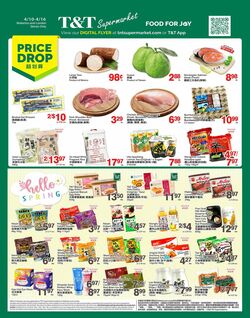 Flyer T&T Supermarket 10.04.2026 - 16.04.2026