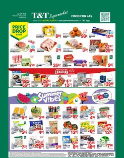 Flyer T&T Supermarket 27.06.2025 - 03.07.2025