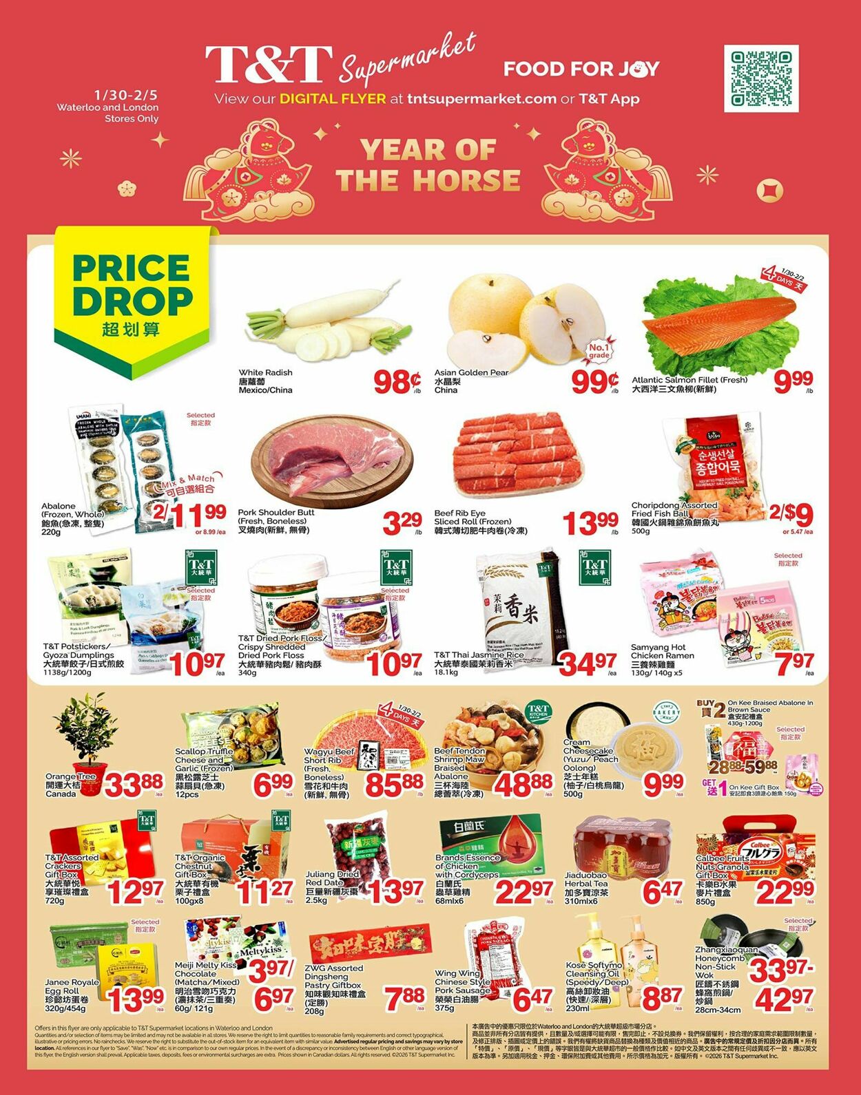 Flyer T&T Supermarket 30.01.2026 - 05.02.2026