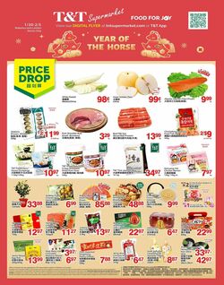 Flyer T&T Supermarket 30.01.2026 - 05.02.2026