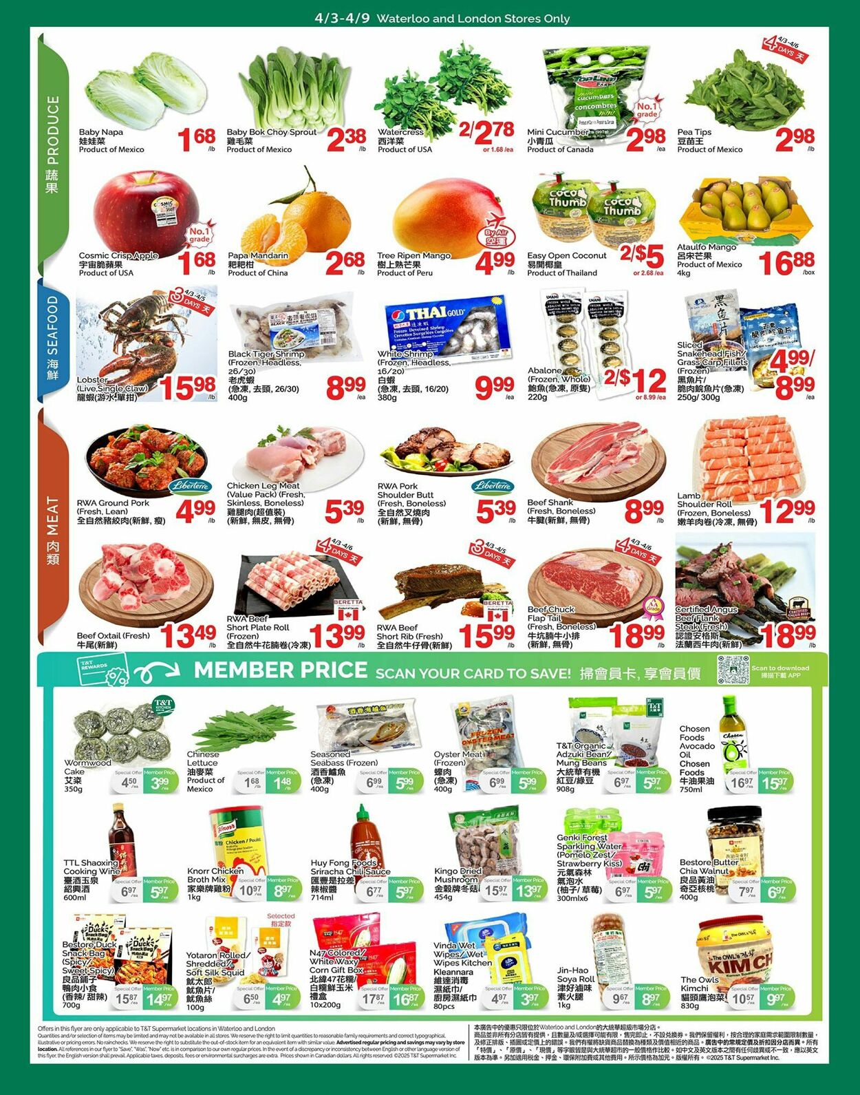 Flyer T&T Supermarket 03.04.2026 - 09.04.2026