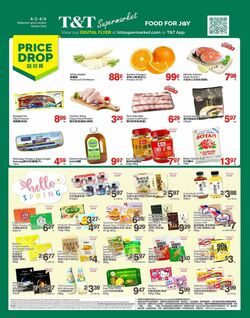 Flyer T&T Supermarket 09.04.2026 - 16.04.2026